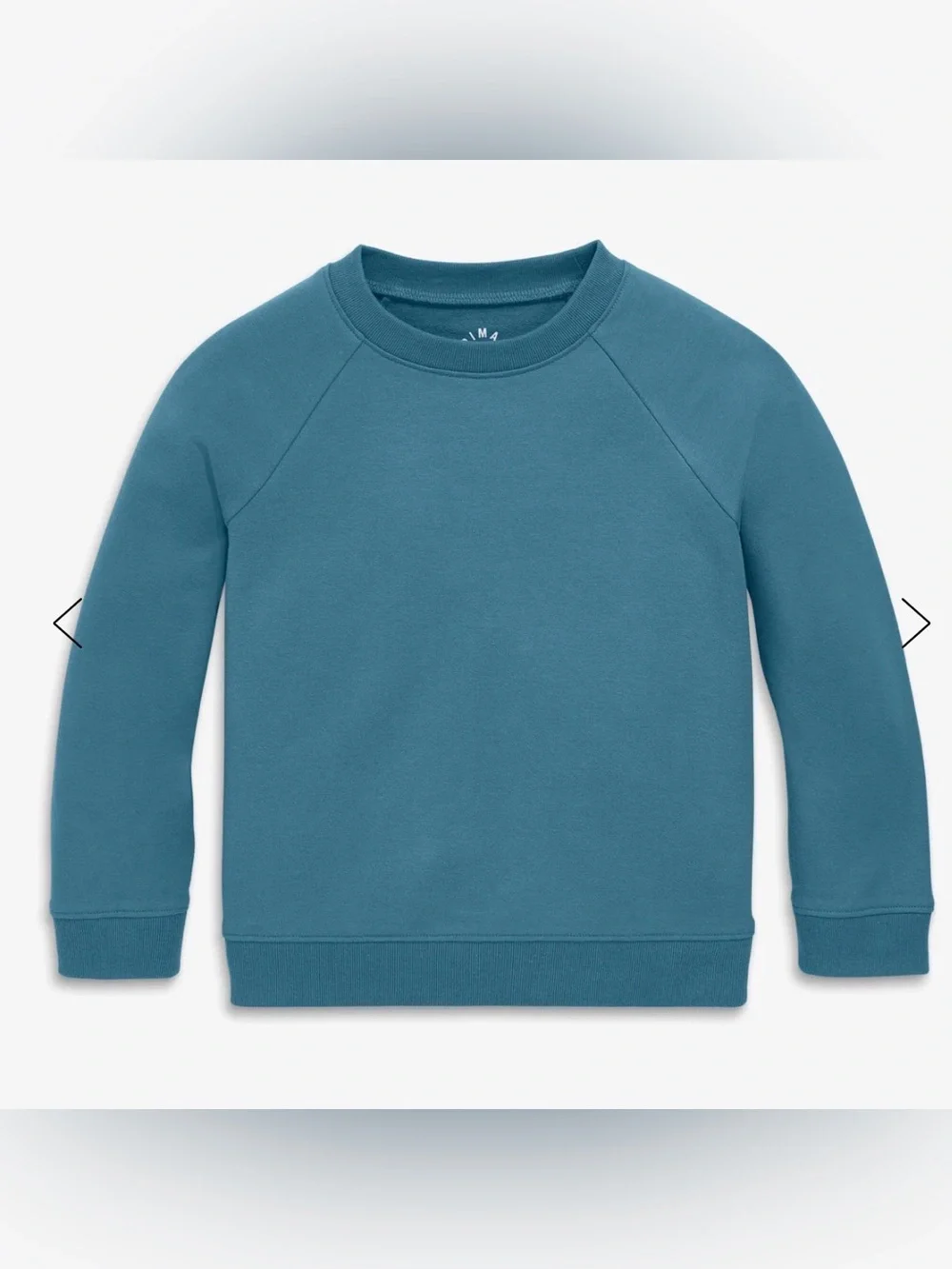 NWT Primary Sweatshirt in Slate Blue, size 3